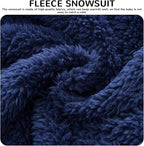 Baby Boy Girl Snowsuit Winter Warm Clothes Coat Infant Jumpsuit Toddler Outfit