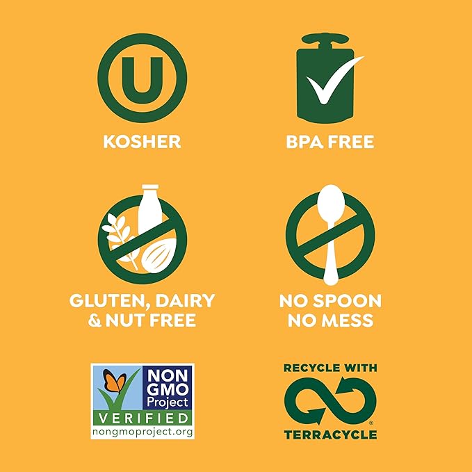 GoGo squeeZ Organic Fruit & veggieZ Applesauce and Puree Variety Pack, Pedal Peach and Boulder Berry, 3.2 oz (Pack of 12), Unsweetened Snacks for Kids, BPA Free Pouches