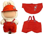 Clothes for 15/17cm Dolls(NO Doll) - Outfit for Labubu with Accessories Suit - Clothes Set for Dolls Dress Up