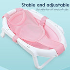 Universal Baby Bath Seat - Slip Proof and Detachable Bathtub Sling for Newborns and Infants, Sturdy Practical Bathtub Insert for Easy Bathing