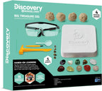 Discovery™ Big Treasure Dig STEM Kit – 23-Piece Excavation Set for Kids| Dig for 15 Gemstones, 4 Crystal Geodes & Pyrite Nuggets| Real Tools| Educational Geology Toy| Science Activity Gift| Ages 8+