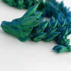 Dragon Egg, Easter Egg with Pet Dragon, 3D Printed Dragon, Crystal Dragon Fidget Toy, Articulated Dragon Eggs Fidget Toy Surprise for Adults