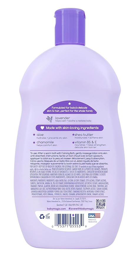 Baby Magic Calming Baby Bath, 16.5 Fl Oz