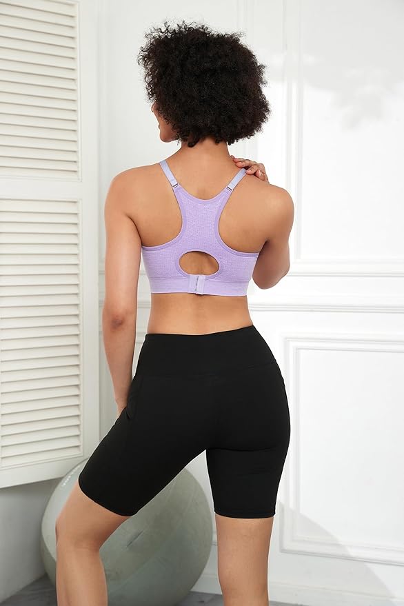 Suekaphin 3 Pack Sports Nursing Bra for Breastfeeding Supportive Bralette Pregnancy Maternity Wirefree Support for Women