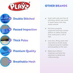 Playz 5pc Kids' Play Tents & Tunnels - Ball Pit for Toddlers, Basketball Hoop, Crawling Tubes, Pop-Up Playhouses, Baby Obstacle Course for Indoor or Outdoor Use