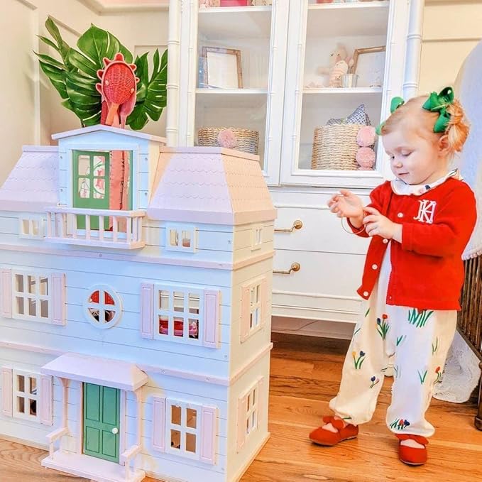 Wee Ones Girls' Plain Wrap Classic Grosgrain Hair Bows on a WeeStay No-Slip Hair Clip, Handmade, Small, Light Navy