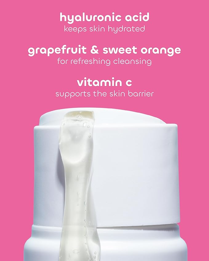 Seaweed Bath Co. Energize Body Wash - Grapefruit Orange | Foaming Shower Gel Cleanser with Natural Ingredients | Vegan, Paraben and Sulfate Free | For Women and Men | 12 oz (Pack of 2)