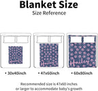 Personalized Baby Blankets for Girls, Custom Name Pink Dog Paws Pattern Baby Blanket, Soft Minky Dot Blanket for Newborns and Toddlers, Ideal for Baby Showers Christmas Brithday Gifts