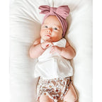 Niceye Handmade Baby Headbands Soft Stretchy Nylon Hair Bands with Bows for Newborn Infant Baby Toddler Girls