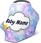 Baby Car Seat Stroller Cover Nursing Cover New Mom Breastfeeding Scarf Soft Stretchy Infant Carrier Cover Car Canopy Coverage