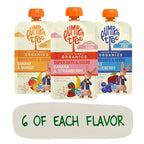 Pumpkin Tree Peter Rabbit Organics Super Oats & Seeds Variety Pack - Squeezable Snack Pouches, 4 oz. (Pack of 18)