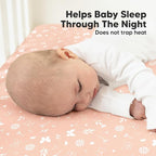 KeaBabies 2-Pack Organic Crib Sheets for Boys, Girls - 52x28 Fitted Crib Mattress Sheet Neutral, Breathable Jersey Cotton Cover for Baby Bed, Toddler Mattress, Soft & Cute Prints (Butterflies)
