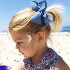 CÉLLOT 50 Pieces 4.5 Inch Hair Bows for Girls Clips Grosgrain Ribbon Boutique Hair Bow Alligator Clips For Girls Teens Toddlers Kids in Pairs