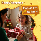 Magnetic Blocks for Kids 4-8, 24PCS Large Magnet Stacking Blocks with Multiple 3D Shapes, Montessori & Sensory Learning Toys, Magnetic Building Toys for Boys & Girls Ages 4+