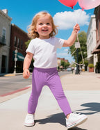 Witwot 3 Pack Baby Girls Leggings Toddler Kids Soft Cotton Pants Size 18M-5T