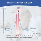 Ovulation Test Strips, Bulk Ovulation Tests, Fertility Tests with Collection Cups, Accurate LH Test for Home, Ovulation Predictor Kit, 5mm Wider 25 MIU/mL (30 Count)