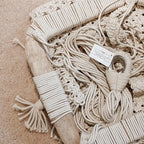 Handmade Macrame Baby Swing Natural Rope Hammock for Baby Macrame Swing Chair for Baby