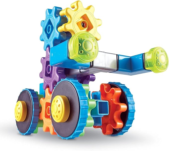Learning Resources Gears! Gears! Gears! Rover Gears, Building Set, 43 Pieces, Ages 4+