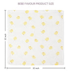 Baby Washcloths 4 Pack 100% Cotton Soft and Absorbent Terry Wash Cloths Wipes for Face Hand Body Burp Rag for Sensitive Skin Newborns Infants Toddlers 10" x 10"