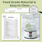 Baby High Chair Suction Toys Teething Chew - Baby Table Toys, Teething Toys Silicone Teethers, Food Grade Silicon for 6 12 18 Months (Green Blue)