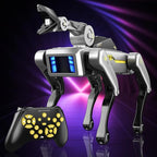 Smart Robot Dog Robotic Puppy Dog with Clamp Arm, 20+ Interactive Voice Commands Actions Programming AI for gripping STEM Pet, Durable ABS Design USB Fast Rechargeable Companion Gift for Kids Adults