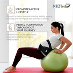 NeoTech Care Pregnancy Support Maternity Belt, Waist/Back/Abdomen Band, Belly Brace (Size L, Black Color)
