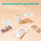 NCVI 25 Count Breastmilk Storage Bags Freezer for Baby, Breast Milk Feeding Bag with Temp-Sensing, Doubled-Sealed, Self Standing, Easy Pour Spout, BPA-Free, 7oz