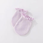 15 Pack Unisex New Born Boy Girls No Scratch Mittens Sets Cotton Soft Baby Gloves Hats socks Accessory 0-6 Months