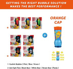 Uncle Bubble Eco Mini Bubble Blower - Plastic Reduction Version! Create Thousands of Mini Bubbles with Just One Breath! Perfect for Toddlers!