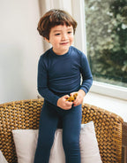 VAENAIT 6M-12Y Toddler Toddler Kids Toddler Girls Boys Soft Comfy Modal Tencel Solid Raglan Sleepwear Pajamas Pjs 2pcs Set