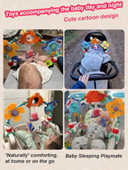 Pau1Hami1ton Baby Stroller Arch Toys, Car Seat Toys,Bouncer Toy Bar/Mobile for Bassinet,Adjustable Baby Hanging Toys Fit for Crib Bed,Stroller,Car Seat.S-19(Crab)
