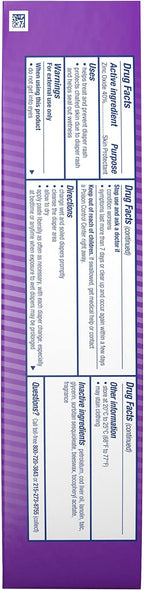 Desitin Maximum Strength Baby Diaper Rash Cream, 40% Zinc Oxide for Treatment, Relief & Prevention, Hypoallergenic, Phthalate- & Paraben-Free Paste, Protects Skin for 12 Hours, 4.8 oz (Pack of 2)