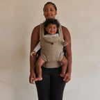 Bumpsuit Baby Carrier for Men Women Newborn to Toddler (7-45 lbs), Ergonomic Face-in & Face-Out Quilted Shell Baby Wearing Carrier with Pockets and Padded Cross Over Back Straps