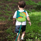 Toddler Harness Leash with Anti Lost Wrist Link, Accmor Cute Dinosaur Kids Harness Children Leash, Adorable Anti Lost Leash Walking Wristband Assistant Strap Belt for Baby Boys Girls Outdoor