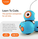 Dash Robot - Coding Robots for Kids 6+ - Voice Activated STEM Robot Toys - Interactive, Educational & Programmable