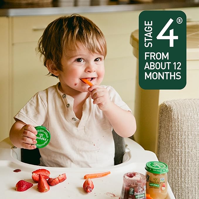 Beech-Nut Toddler Snacks Oaty Bars Granola Bars for Babies & Toddlers, Fruit & Whole Grain Strawberry Snack Bar, Gluten Free Toddler Snack, 6 Boxes (30 Individually Wrapped Bars)