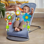 Baby Stroller Arch Mobile, Adjustable Musical Cirb Mobile Toys with Universal Clamps, Versatile Activity Toy Bar for Baby Bouncer Infant Car Seat Toy Stroller Toys Mobile for Bassinet Crib - Orange