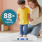Smart Weigh Digital Baby Scale Infant Scale for Weighing Pet Scale for Puppy and Cat Accurate Digital Scale in Pounds Ounces Kilograms Holds Up to 44 Lbs Multi-Function with Hold Function