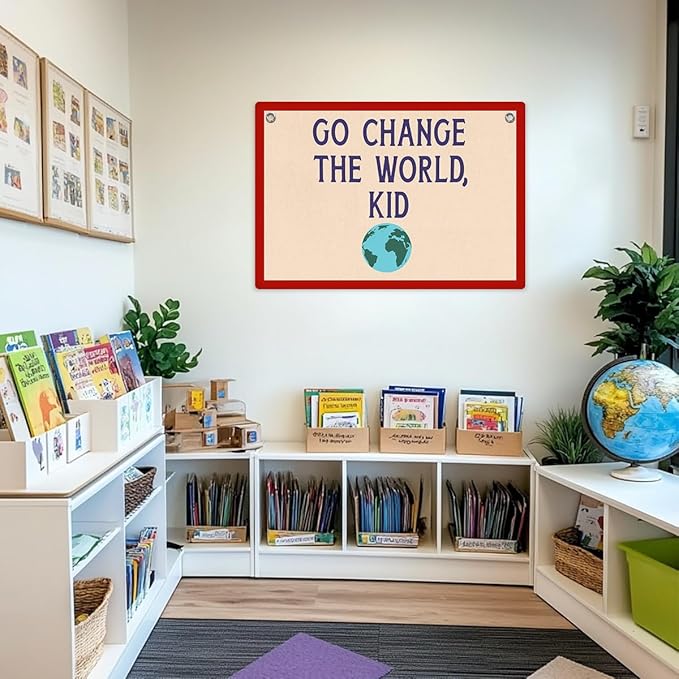 Playroom Wall Decor, Playroom Sign Banner Wall Hanging, Playroom Essentials Banner Flag, Wall Flag Nursery Bedroom Toddler Room Decor for Boys Girls, Classroom Decorations, Banner for Room