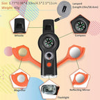 Kids Walkie Talkies Toys Boys Gifts 5 6 7 8 9 Year Old Outdoor Toys for Kids 2 Way Radio with Camping Gear Army Soldier Pretend Play Birthday Present Boy (Blue Pink)