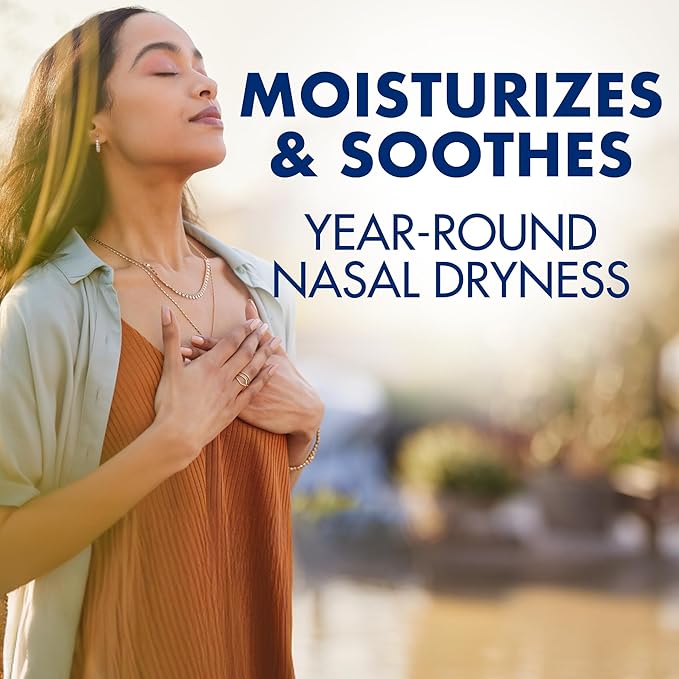 Arm & Hammer Simply Saline Moisturize & Soothe Nasal Mist, Drug-Free Moisturizing Saline Nasal Spray for Instant Relief for Dry Nose, 4.6 Oz (130 g), 3 Pack