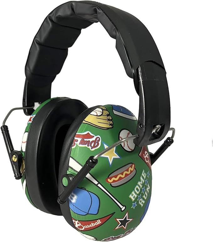 BANZ Kidz Earmuffs 2 Years & Older - Loud Noise Cancelling Kids Headphones & Toddler Ear Muffs, Size Adjustable