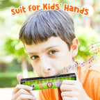 12 Styles Harmonica for Kids, Lightweight Harmonicas with Double Row of 16 Holes, Harmonica for Toddler, Kids, Adult Beginners' Musical Instrument Toy Gift (Over 3 Years Old)