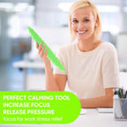 Fidget Worm Toy, Real 3D Printed Toys, Funny Pocket Worm Fidget Toy for Adults & Kids, Silent Resistance Stress Relief Toy Desk Fidgets for Adults Kids (Fluorescent Green)