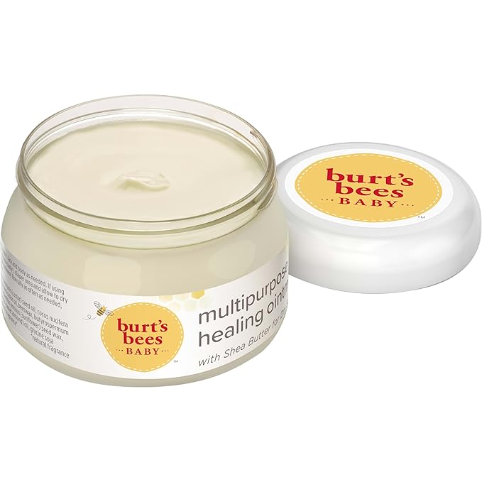 Burt's Bees Baby 100% Natural Origin Multipurpose Healing Ointment, Face & Body Baby Ointment – 7.5 Ounce Tub - Pack of 3
