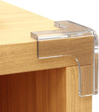 Furniture Corner & Edge Safety Bumpers, 16ft Edge Protector & 4 Clear Corner Protector Baby Proofing. Clear Corner Guards for Corner Table Protector for Kids. Cabinet Edge Protector & Corner Bumpers