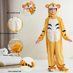 MICHLEY Adorable Animals Cosplay Costume for Kids 3-12Years Soft Breathable & Skin Friendly Halloween Birthday Party