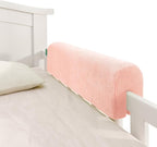 Bed Rail Bumpers Protector, Hospital Bed Rails Padding, Loft Beds and Bunk Beds Bumpers Protector, Premium Soft Memory Foam - Anti-Bump | Fall Prevention, Size 35.4 x 5.5 x 7.9 Inches, Pink