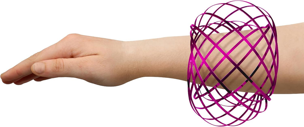 Digital Energy Kinetic Educational Spring Toy - Multi Sensory Interactive 3D Shaped Flow Ring ()