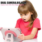 Kids Tablet 7 inch Tablet for Kids Wifi Kids Tablets 32G Android 10 Dual Camera Educational Games Parental Control, Toddler Tablet with Kids Software Pre-Installed Kid-Proof YouTube Netflix (Pink)